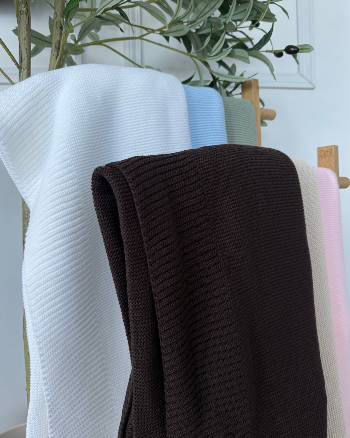 Plaid en maille Premium